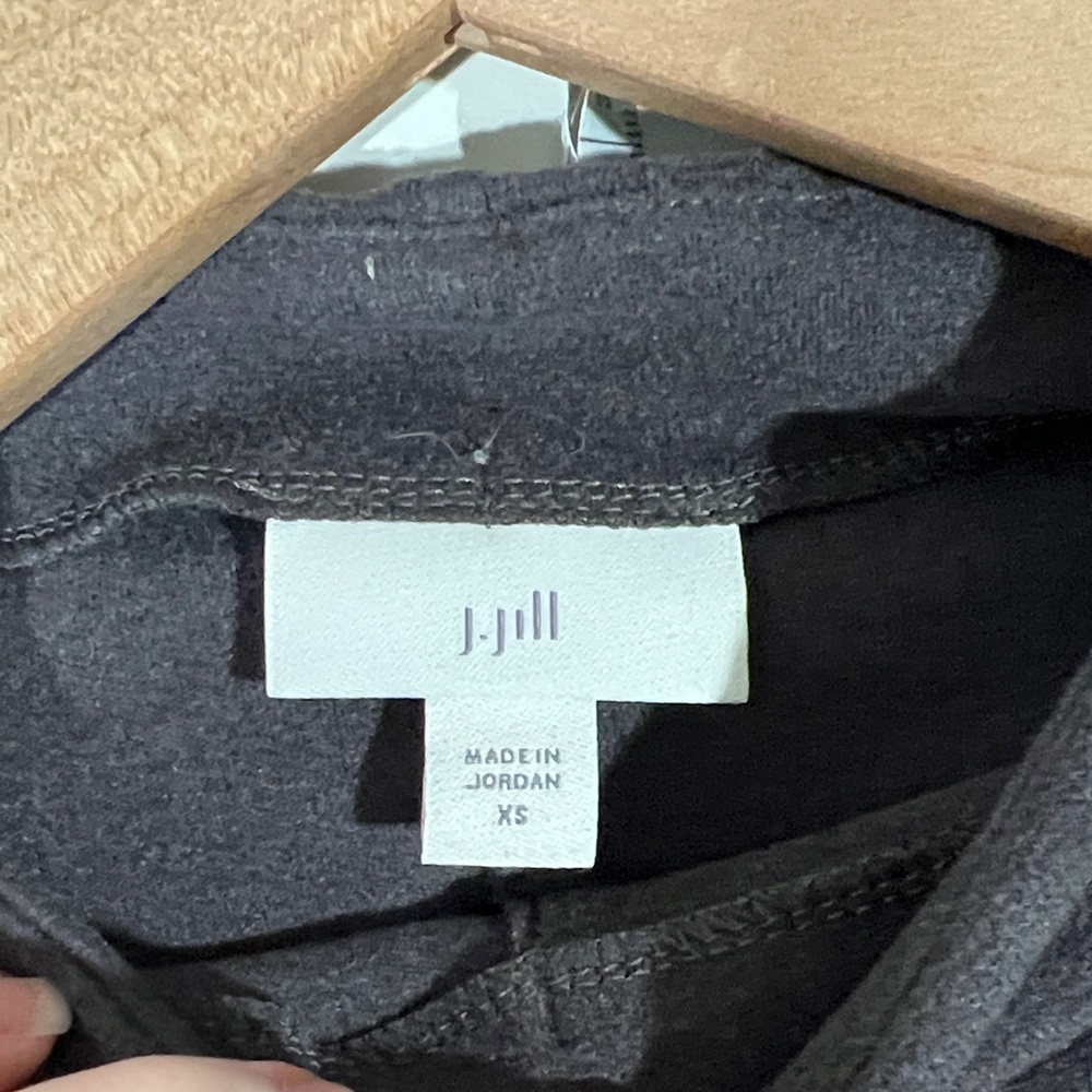 J. Jill Mock Neck Gray Sweater Womens XS Rayon Blend - Picture 6 of 6